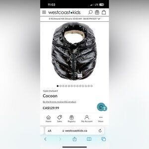 7am Enfant Cocoon Car Seat Cover